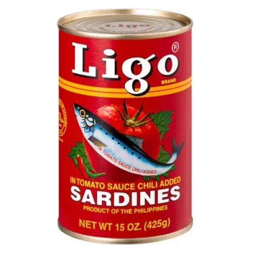 Ligo Sardines Tomato Sauce Chilli 425g