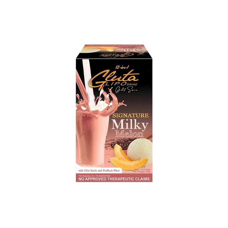Gluta Lipo Milky Melon 10X25g