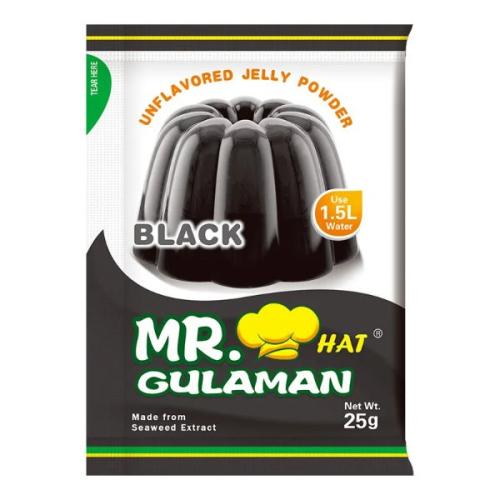 Mr Hat Gulaman Black 25g
