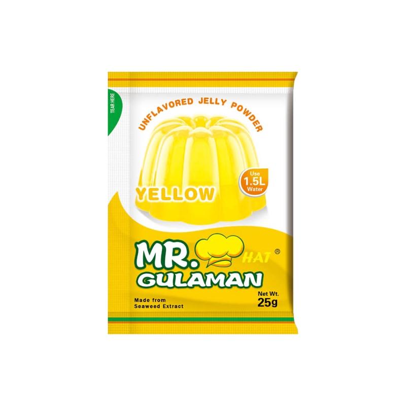 Mr Hat Gulaman Yellow 25g