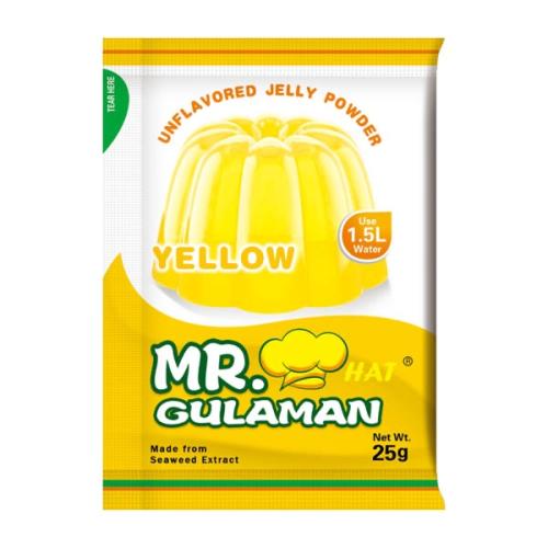 Mr Hat Gulaman Yellow 25g
