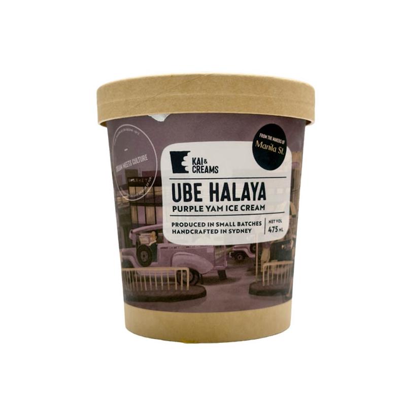 Kai and Creams Ube Halaya Ice Cream 475ml