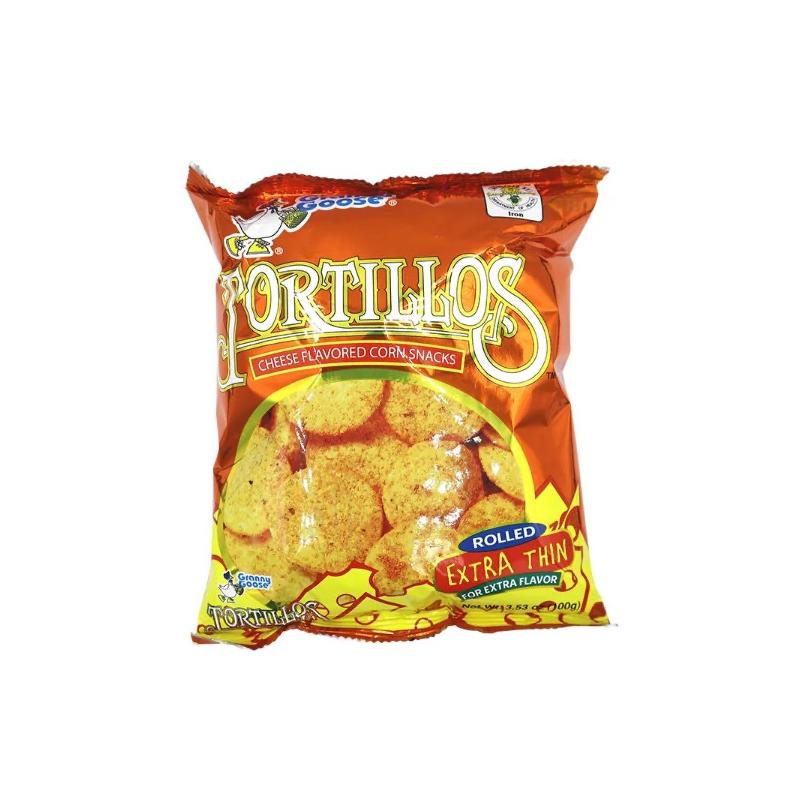 Granny Goose Tortillos Cheese 100g