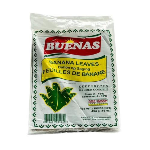 Buenas Banana Leaves 454gm