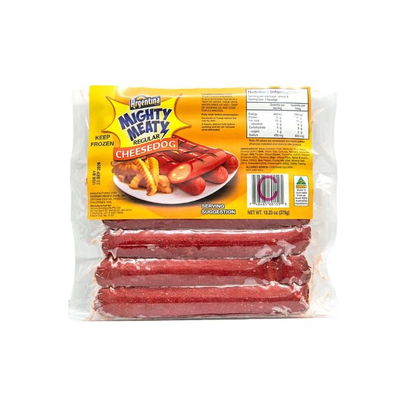 Argentina Hotdog Cheese 375g