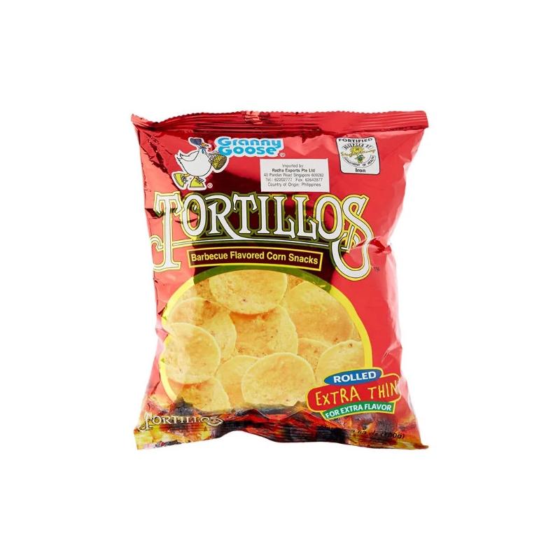 Granny Goose Tortillos Bbq 100g