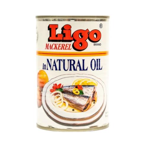 Ligo Mackerel In Natural Oil 425g