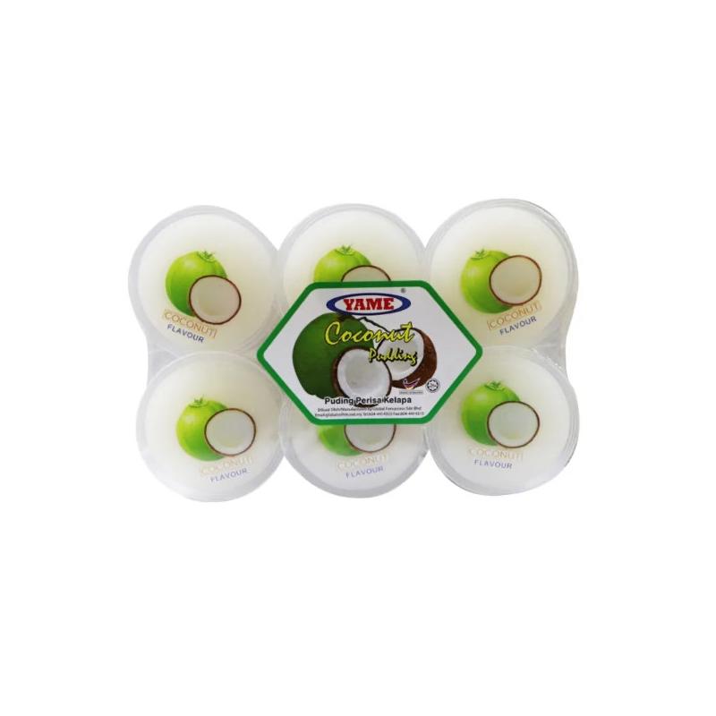 Yame Pudding Coconut 6X110g
