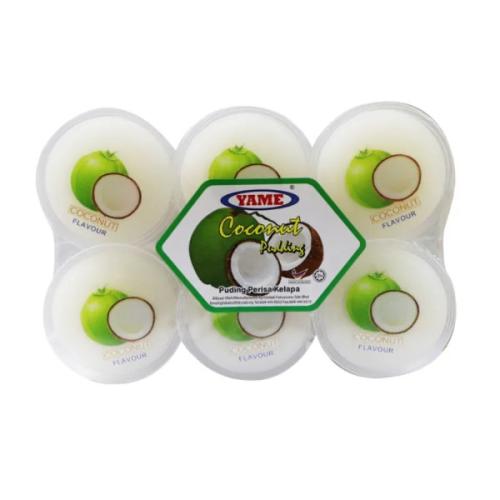 Yame Pudding Coconut 6X110g
