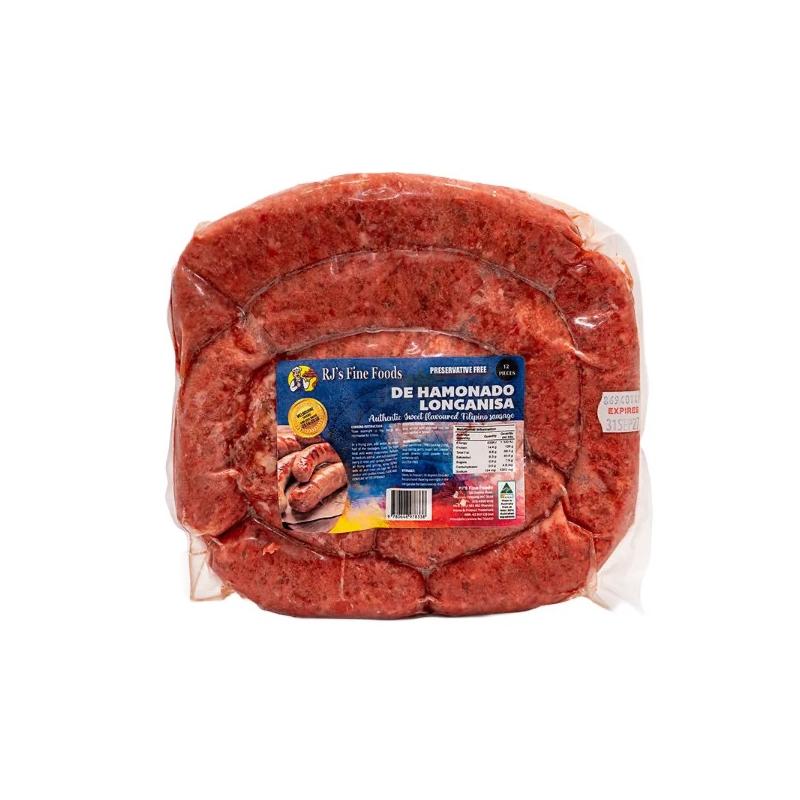 RJ De Hamonado Longanisa 12Pcs