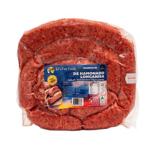 RJ De Hamonado Longanisa 12Pcs
