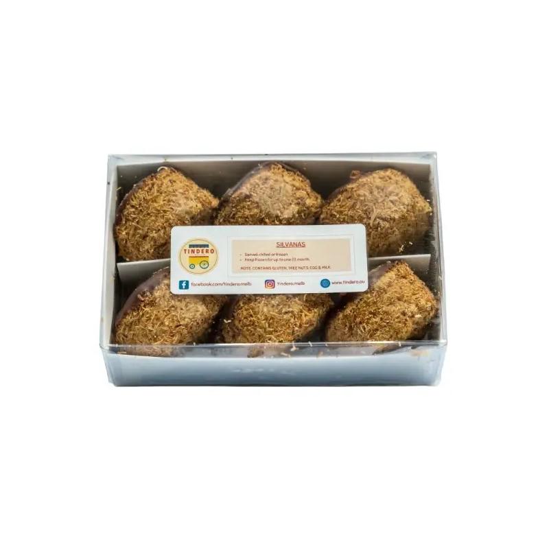 Tindero Dubai Choco Silvanas 6Pcs