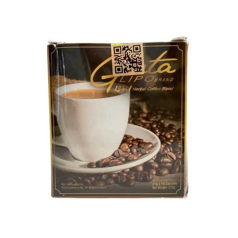 Gluta Lipo 13In1 Herbal Coffee 21X10g