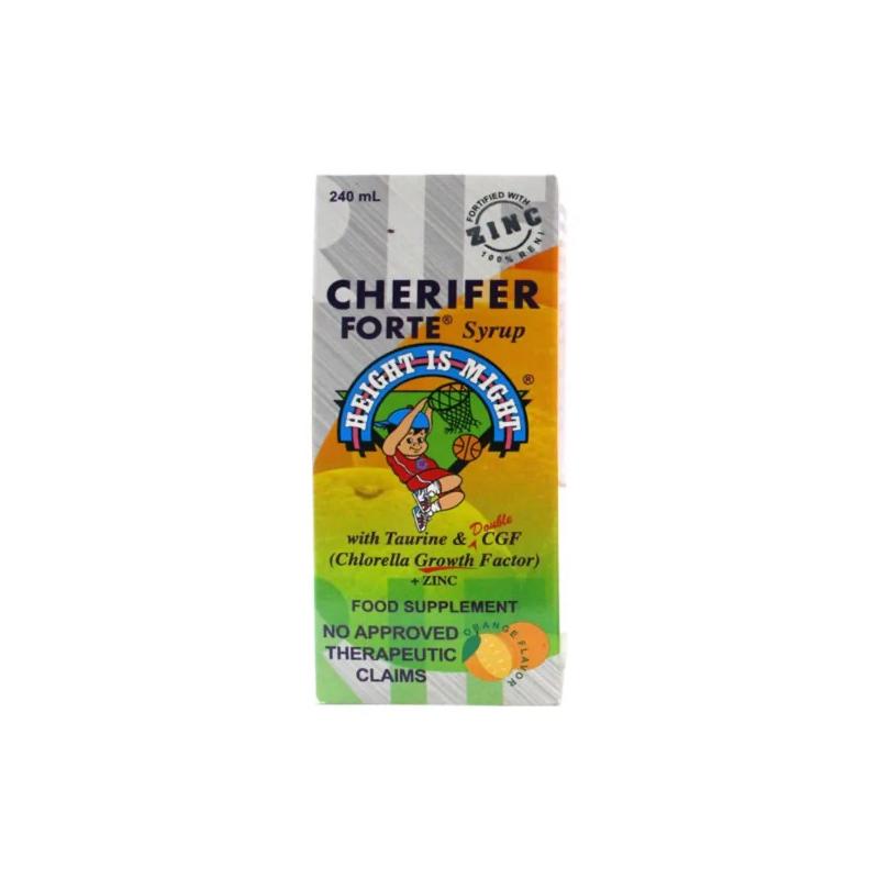 Cherifer Forte Syrup W/ Zinc 240ml