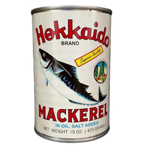 Hokkaido Mackerel In Oil 425g