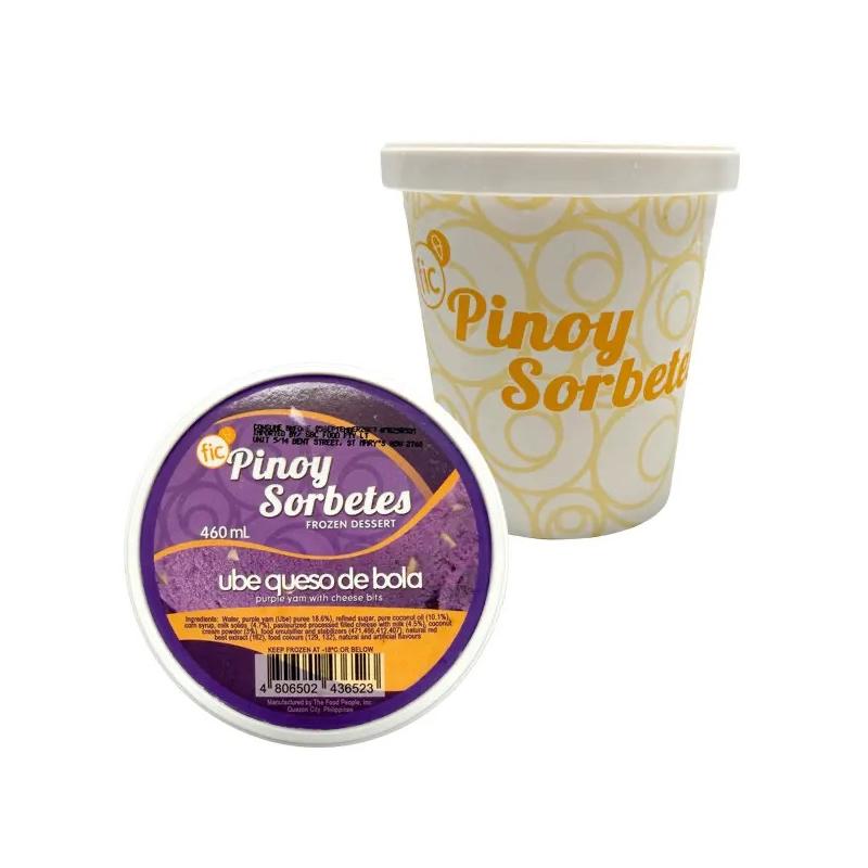 Pinoy Sorbetes Ube Quezo De Bola 460ml
