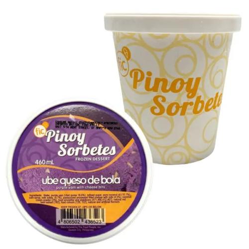 Pinoy Sorbetes Ube Quezo De Bola 460ml