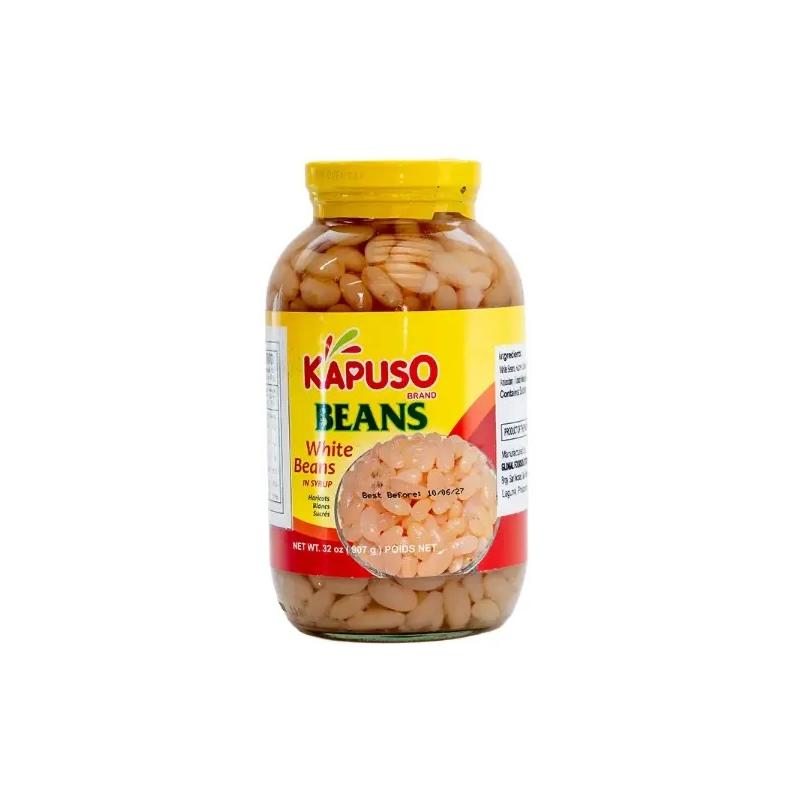 Kapuso White Beans In Syrup 907g