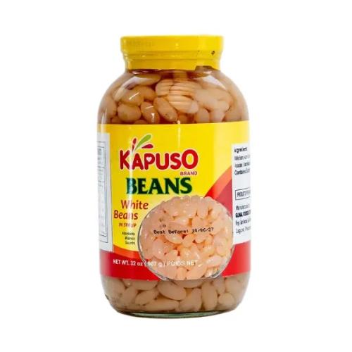 Kapuso White Beans In Syrup 907g