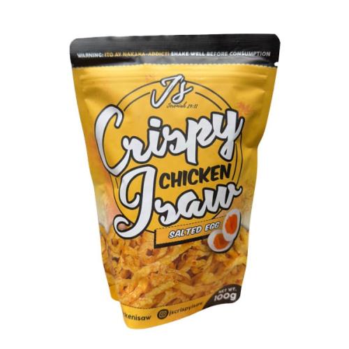 J'S Crispy Chicken Isaw - Salted Egg 100g