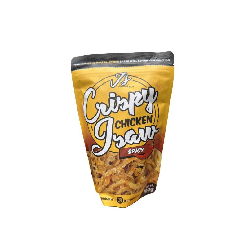 J'S Crispy Chicken Isaw - Spicy 100g