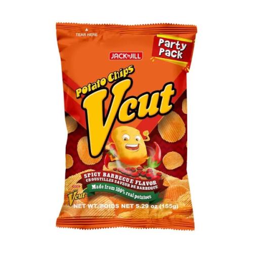 J&J Vcut Spicy BBQ 155g
